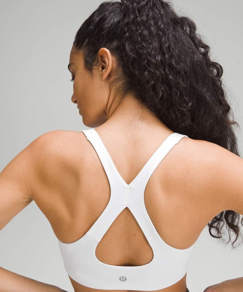 Lululemon SmoothCover Yoga Bra Light Support, B/C Cup Sport BH Dam Vita Sverige | KRYUAJ417