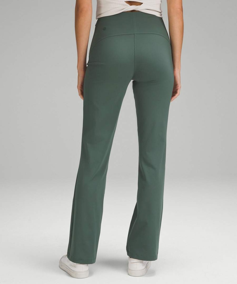 Lululemon Smooth Fit Pull-On High-Rise Byxor Dam Mörkgröna Sverige | YJUCXP671