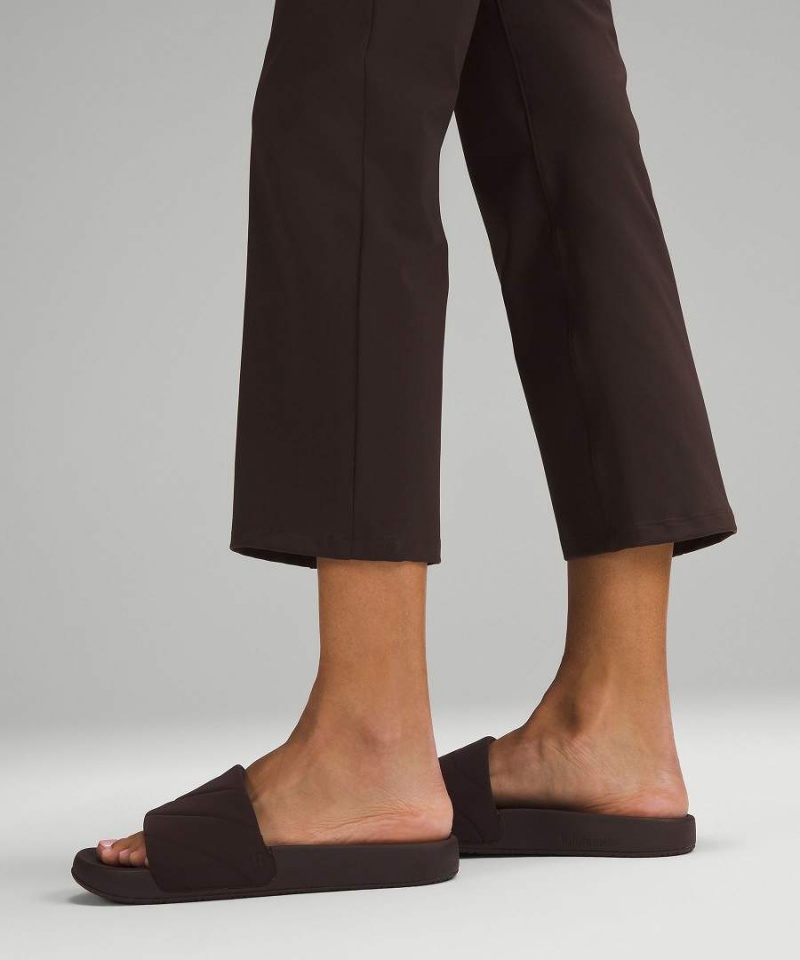 Lululemon Smooth Fit Pull-On High-Rise Cropped Byxor Dam Choklad Sverige | NDMIOK793