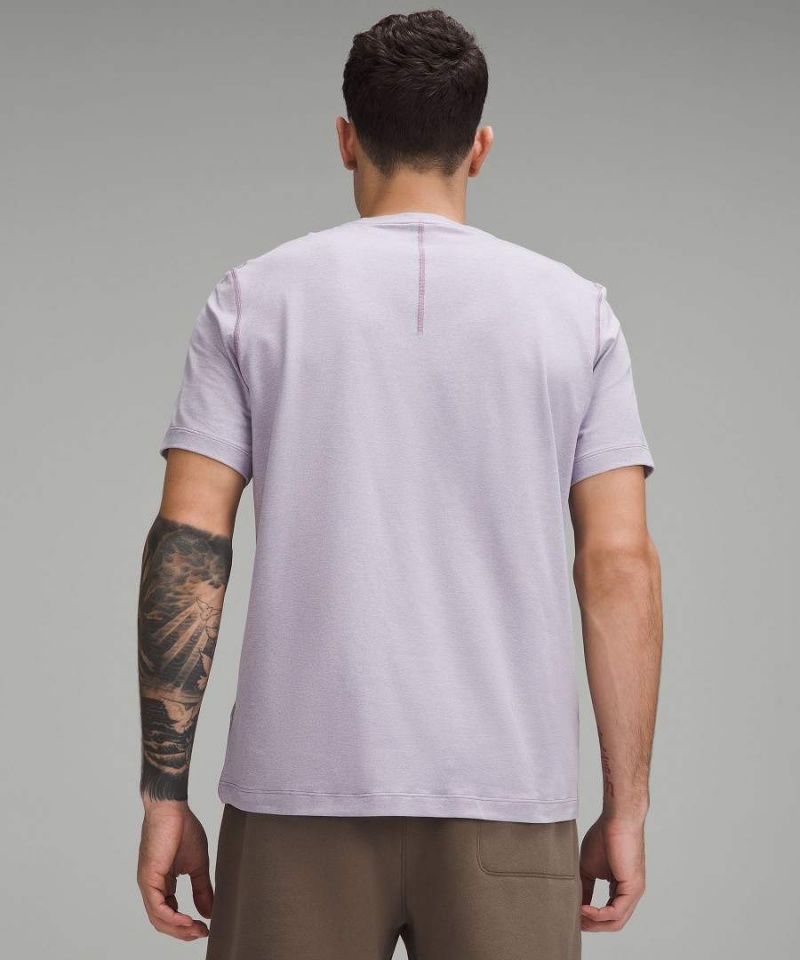 Lululemon Soft Jersey Korta-Sleeve T-shirt Herr Lila Lila Sverige | GOKABE732