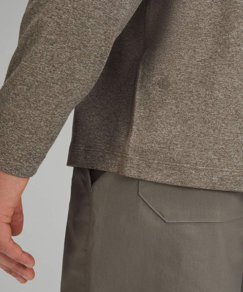 Lululemon Soft Jersey Långärmad Tröja Herr Bruna Sverige | XPLIFT653