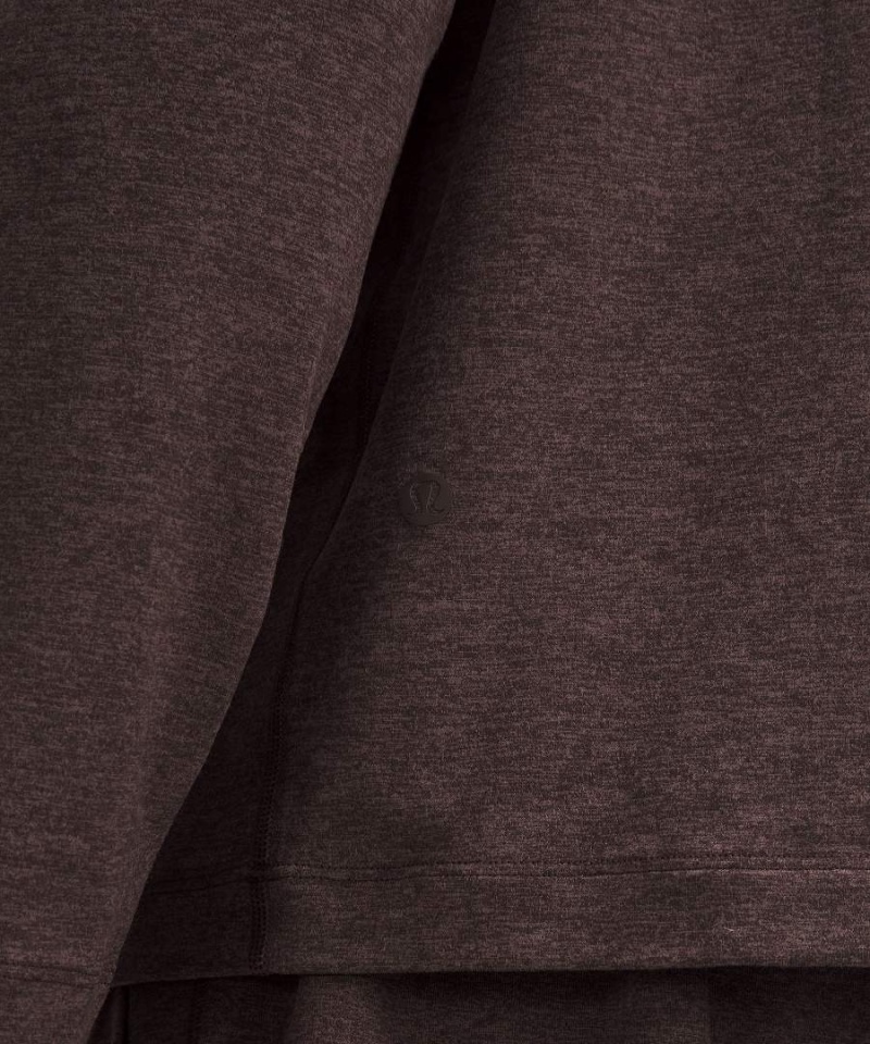 Lululemon Soft Jersey Långärmad Tröja Herr Choklad Sverige | IYZHJO059