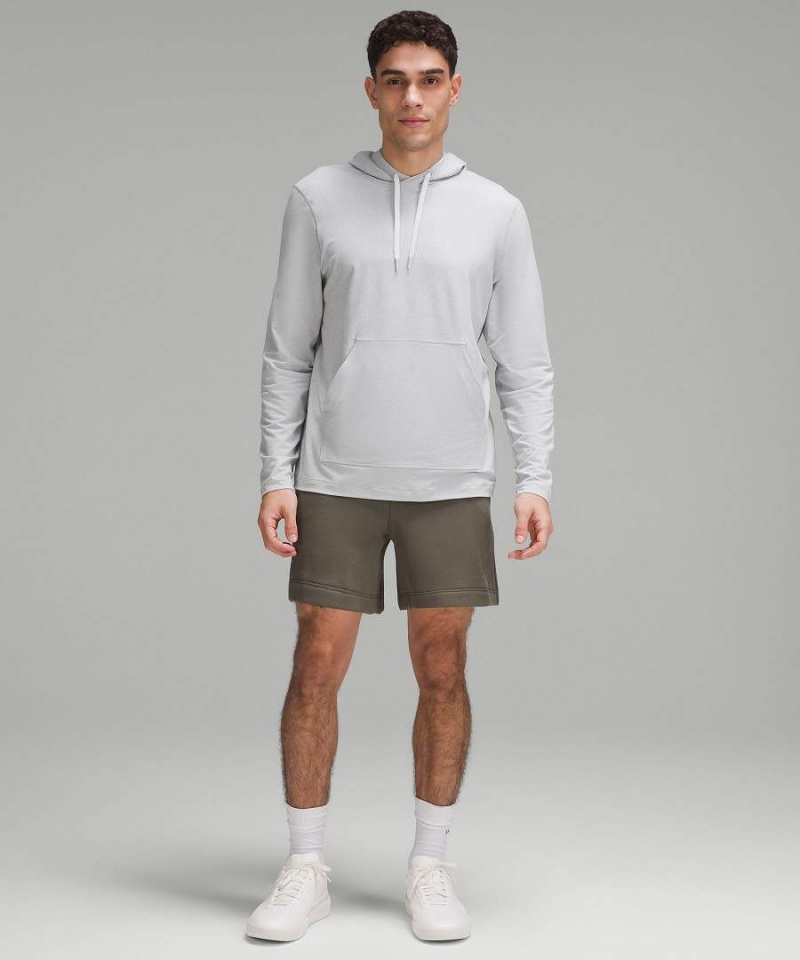 Lululemon Soft Jersey Pullover Hoodie Herr Silver Sverige | WITSMY762