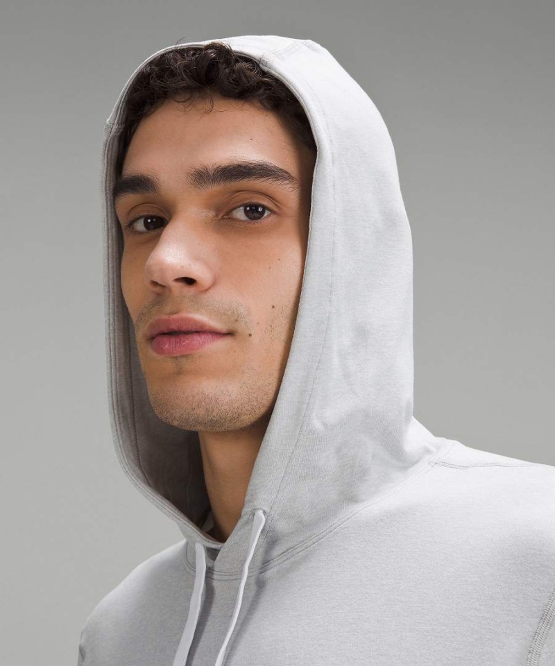 Lululemon Soft Jersey Pullover Hoodie Herr Silver Sverige | WITSMY762