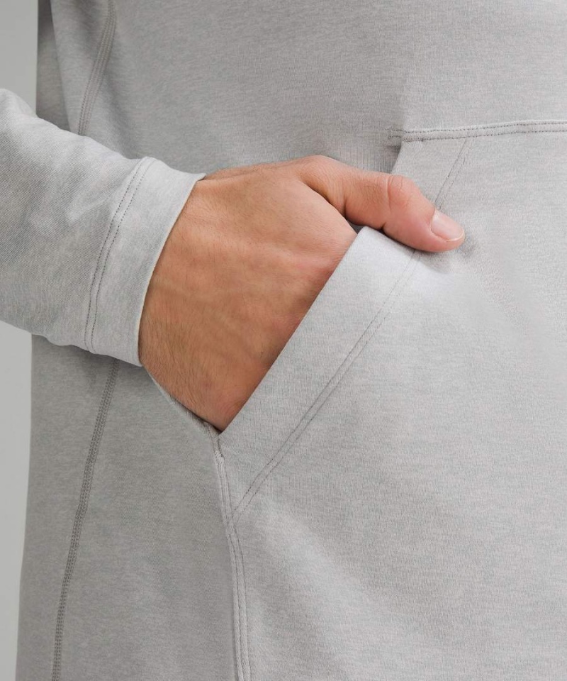 Lululemon Soft Jersey Pullover Hoodie Herr Silver Sverige | WITSMY762