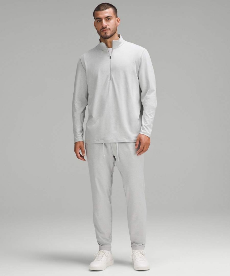 Lululemon Soft Jersey Tapered Joggingbyxor Herr Silver Sverige | TIUXYH306