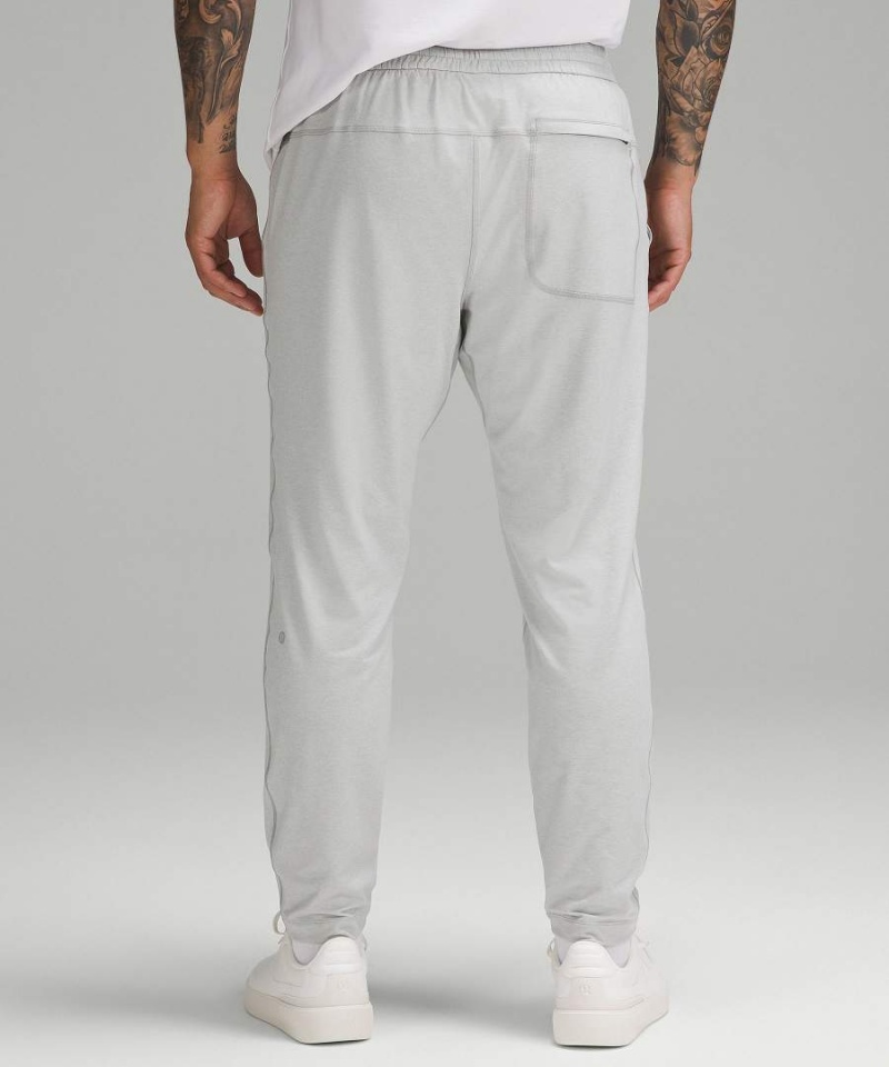 Lululemon Soft Jersey Tapered Joggingbyxor Herr Silver Sverige | TIUXYH306