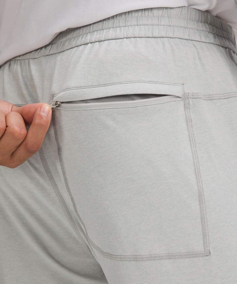 Lululemon Soft Jersey Tapered Joggingbyxor Herr Silver Sverige | TIUXYH306
