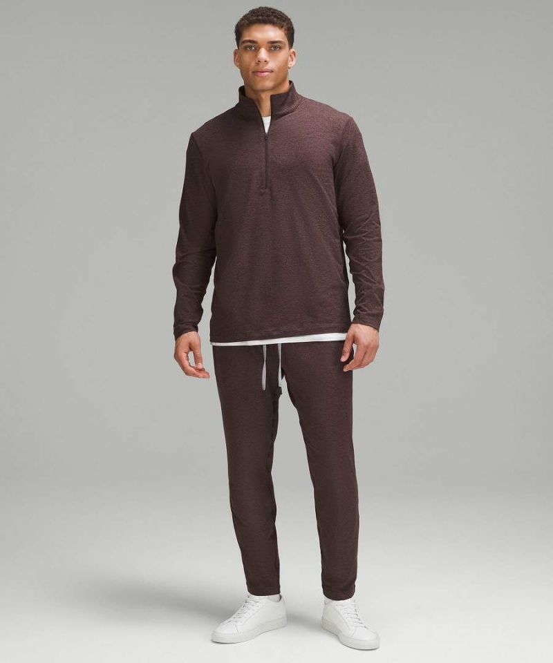 Lululemon Soft Jersey Tapered Joggingbyxor Herr Choklad Sverige | VIFMTW124