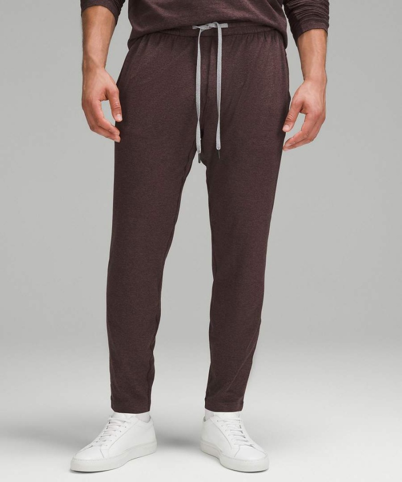 Lululemon Soft Jersey Tapered Joggingbyxor Herr Choklad Sverige | VIFMTW124