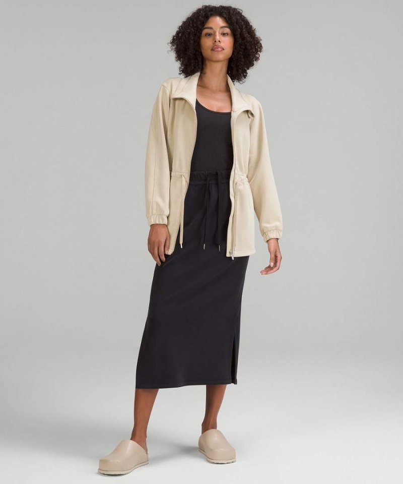 Lululemon Softstreme Cinch-Midja Jackor Dam Khaki Sverige | XSUWKF432