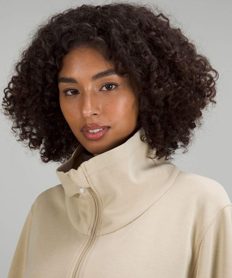 Lululemon Softstreme Cinch-Midja Jackor Dam Khaki Sverige | XSUWKF432