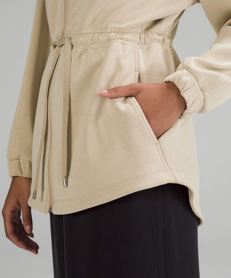 Lululemon Softstreme Cinch-Midja Jackor Dam Khaki Sverige | XSUWKF432