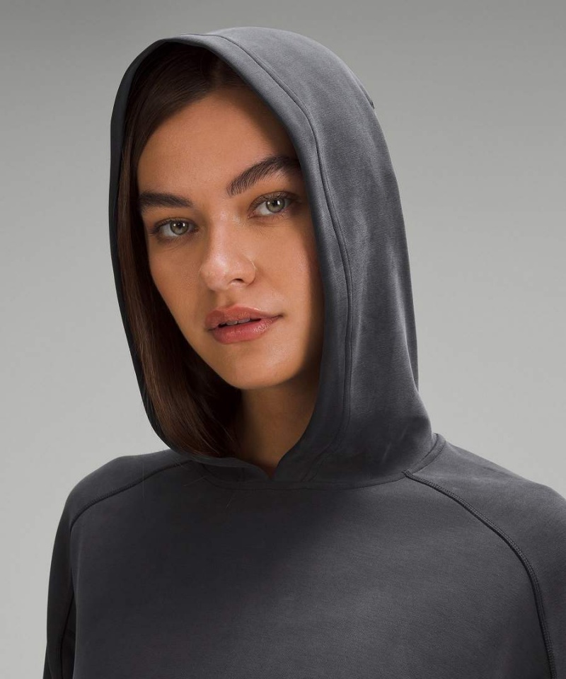 Lululemon Softstreme Hoodie Dam Svarta Sverige | BTHGLN817