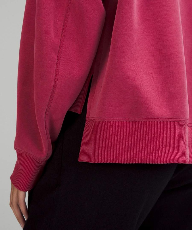 Lululemon Softstreme Turtleneck Pullover Dam Vinröda Sverige | EONBDY897