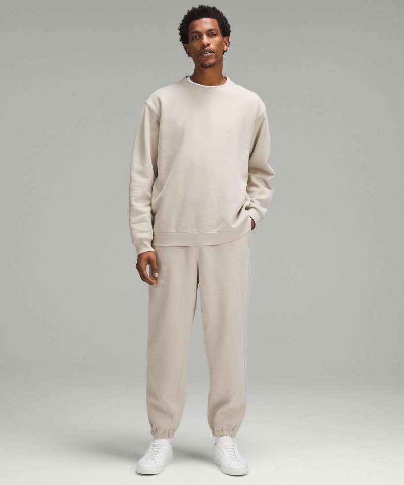 Lululemon Steady State Crew Tröjor Herr Beige Sverige | KEYZQD795