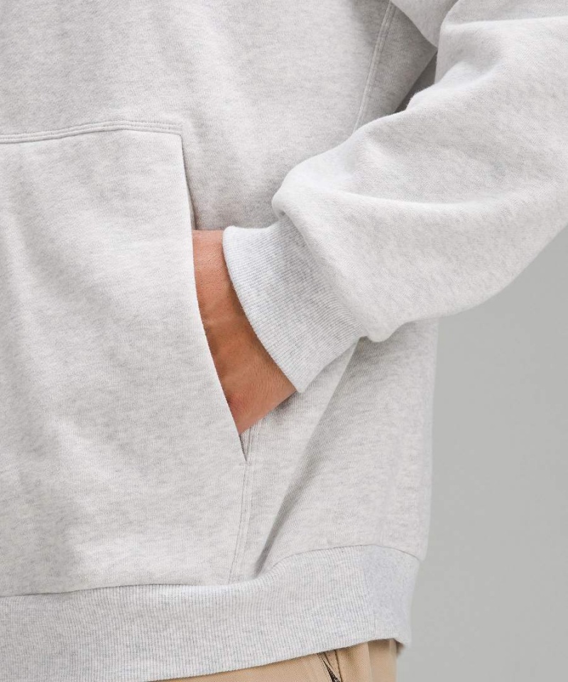 Lululemon Steady State Full-Zip Hoodie Herr Ljusgrå Vita Sverige | PEAZOG147