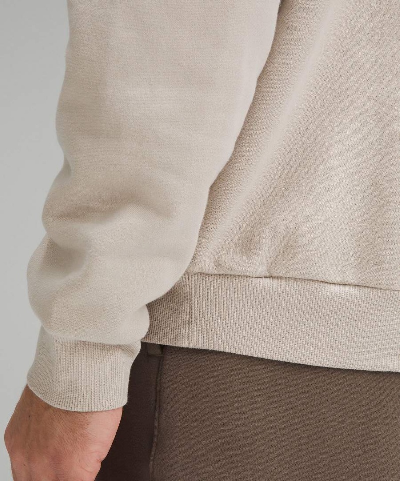 Lululemon Steady State Half Zip Tröjor Herr Beige Sverige | TRAEKU406