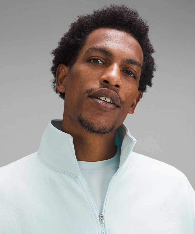 Lululemon Steady State Half Zip Tröjor Herr Blå Sverige | SNAVLX916