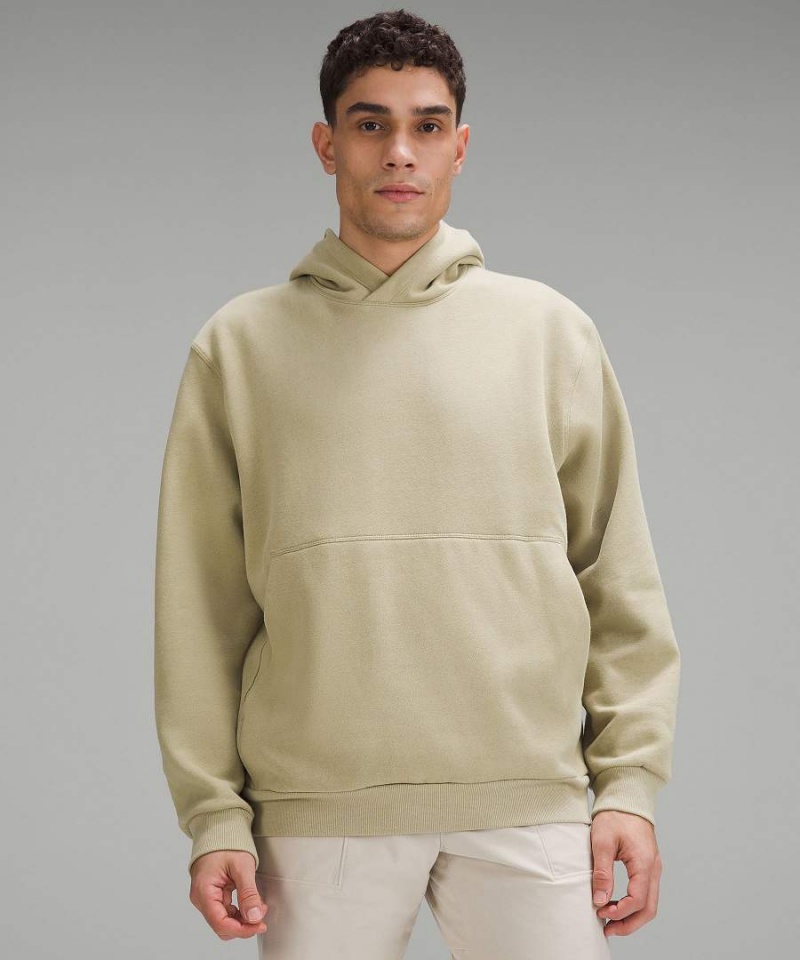 Lululemon Steady State Hoodie Herr Khaki Sverige | MWJAFC395