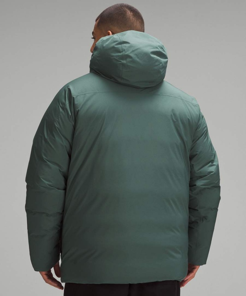 Lululemon StretchSeal Down-Filled Parka Herr Mörkgröna Sverige | GYZUBP274