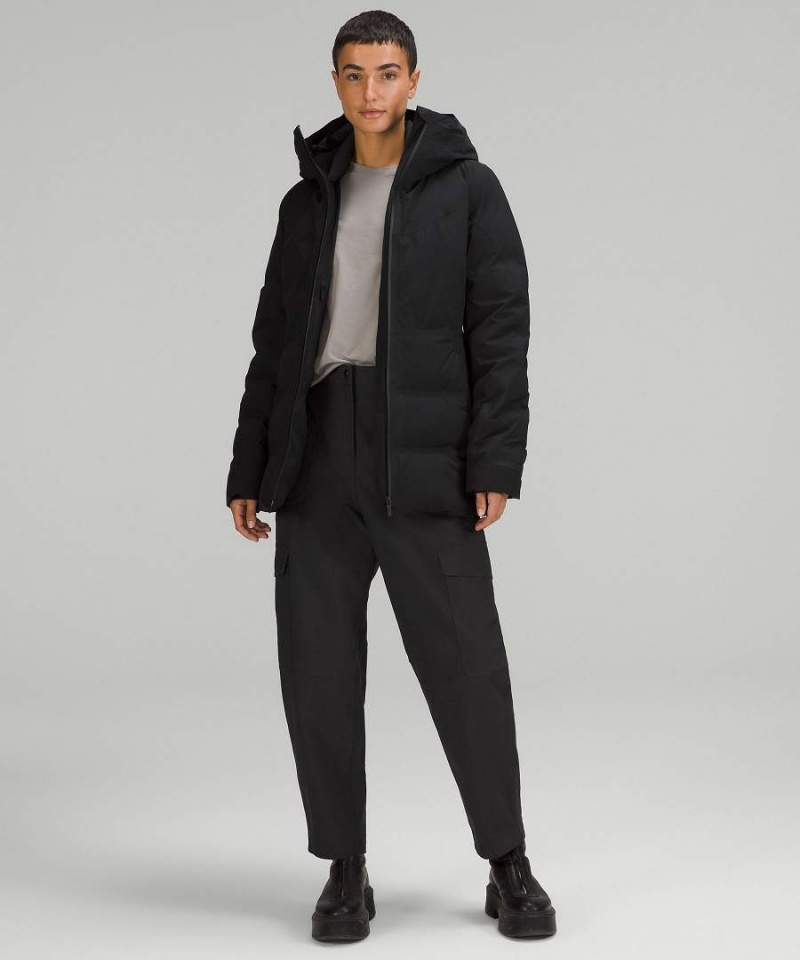 Lululemon StretchSeal Sleet Street Jackor Dam Svarta Sverige | XAKNOF074