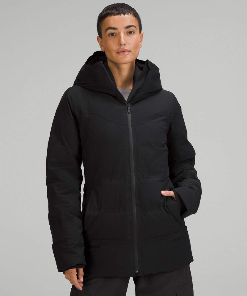 Lululemon StretchSeal Sleet Street Jackor Dam Svarta Sverige | XAKNOF074