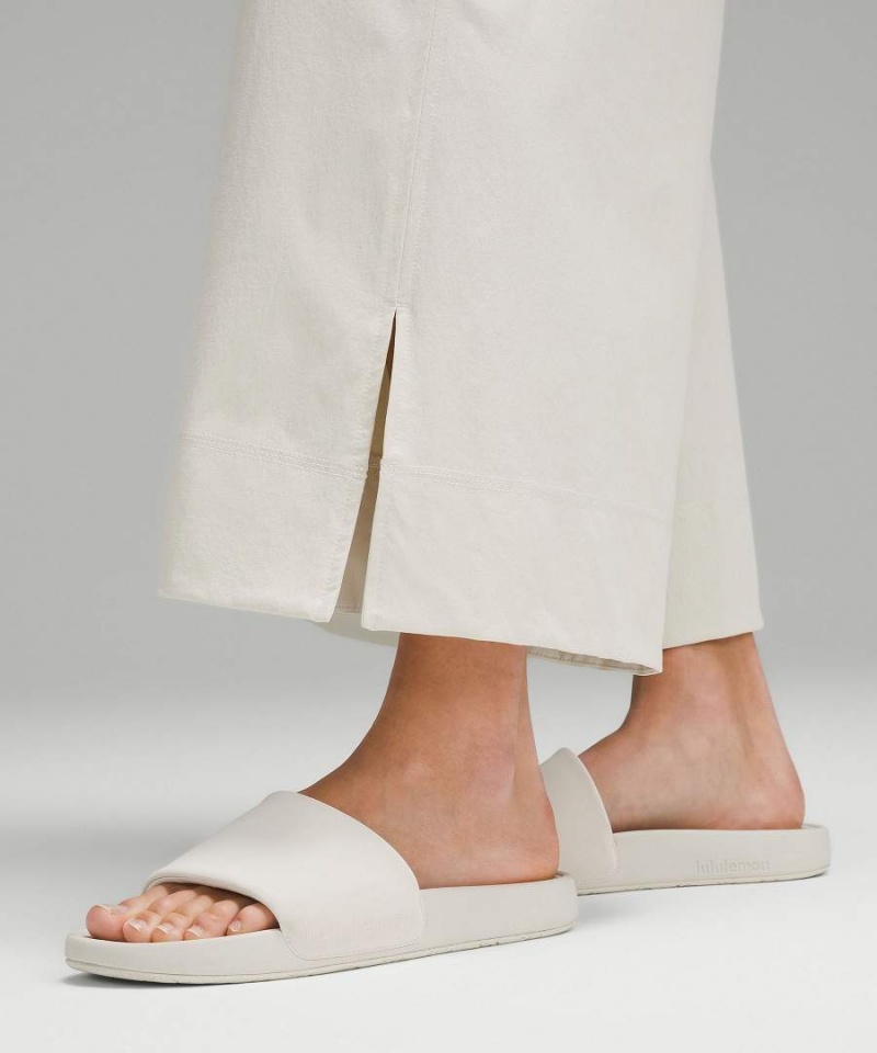 Lululemon Stretch Woven High-Rise Breda-Leg Cropped Byxor Dam Beige Sverige | BNZCVQ852