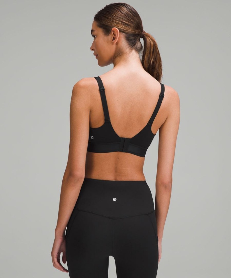 Lululemon Super-Soft Adjustable Recovery Bra Light Support, B-D Cups Sport BH Dam Svarta Sverige | SZJGKT387