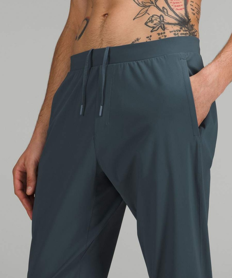 Lululemon Surge Höga Joggingbyxor Herr Blå Sverige | LNVQSC184