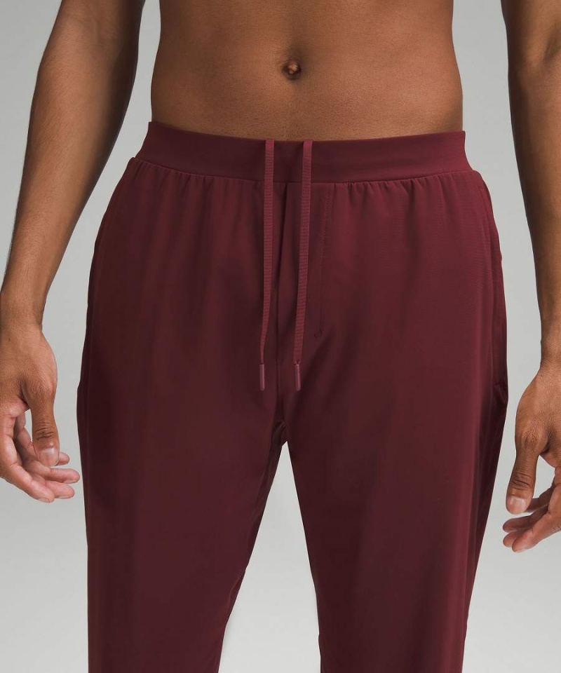 Lululemon Surge Joggingbyxor Herr Röda Vinröda Sverige | HEKBJU178