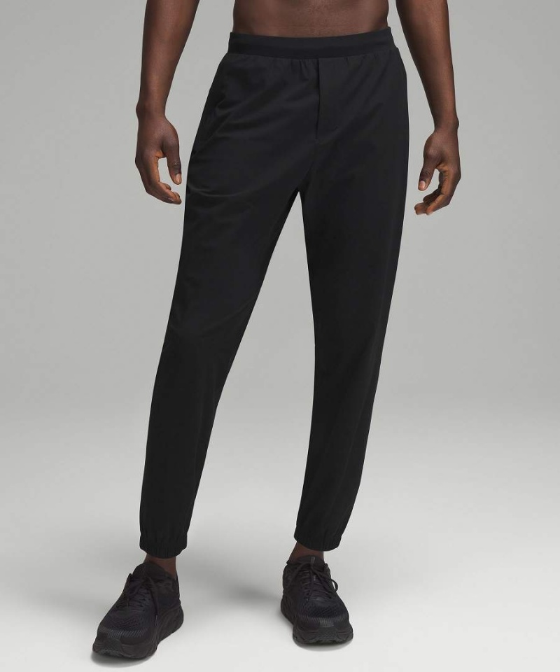 Lululemon Surge Joggingbyxor Herr Svarta Sverige | TOZHPJ901
