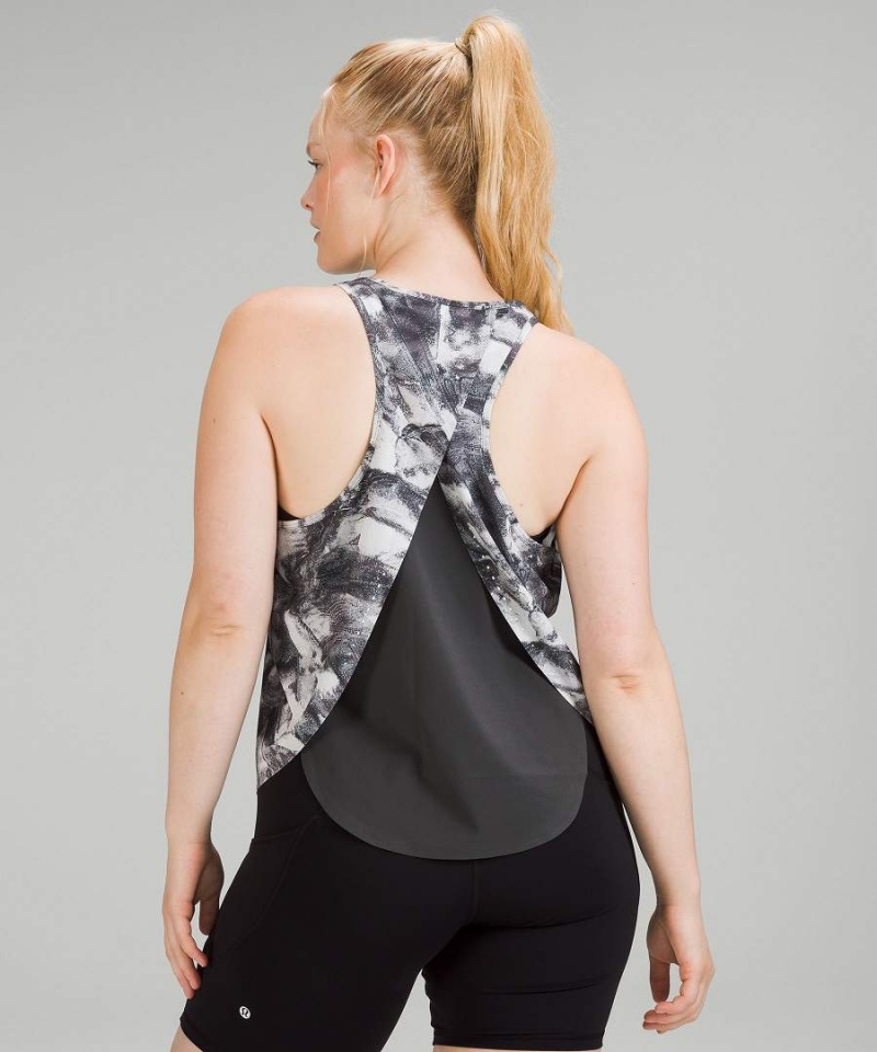 Lululemon Swift Ventilated Racerback Löpar Linne Dam Grå Olika Färger Sverige | XIKBZW705