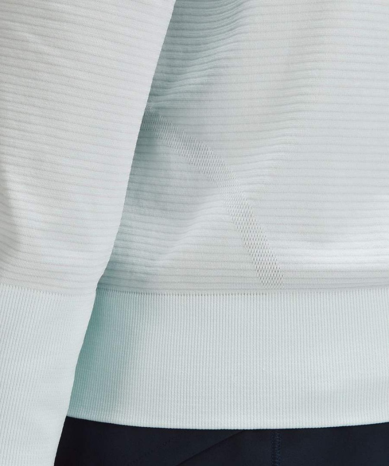 Lululemon Swiftly Relaxed Långärmad Tröja Dam Blå Blå Sverige | DGRKIY408