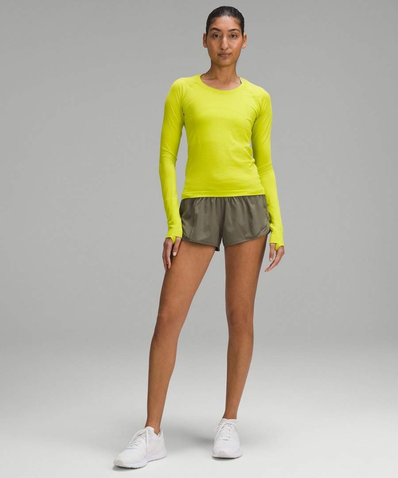 Lululemon Swiftly Tech 2.0 Race Length Långärmad Tröja Dam Lila Lila Sverige | UINTPR173