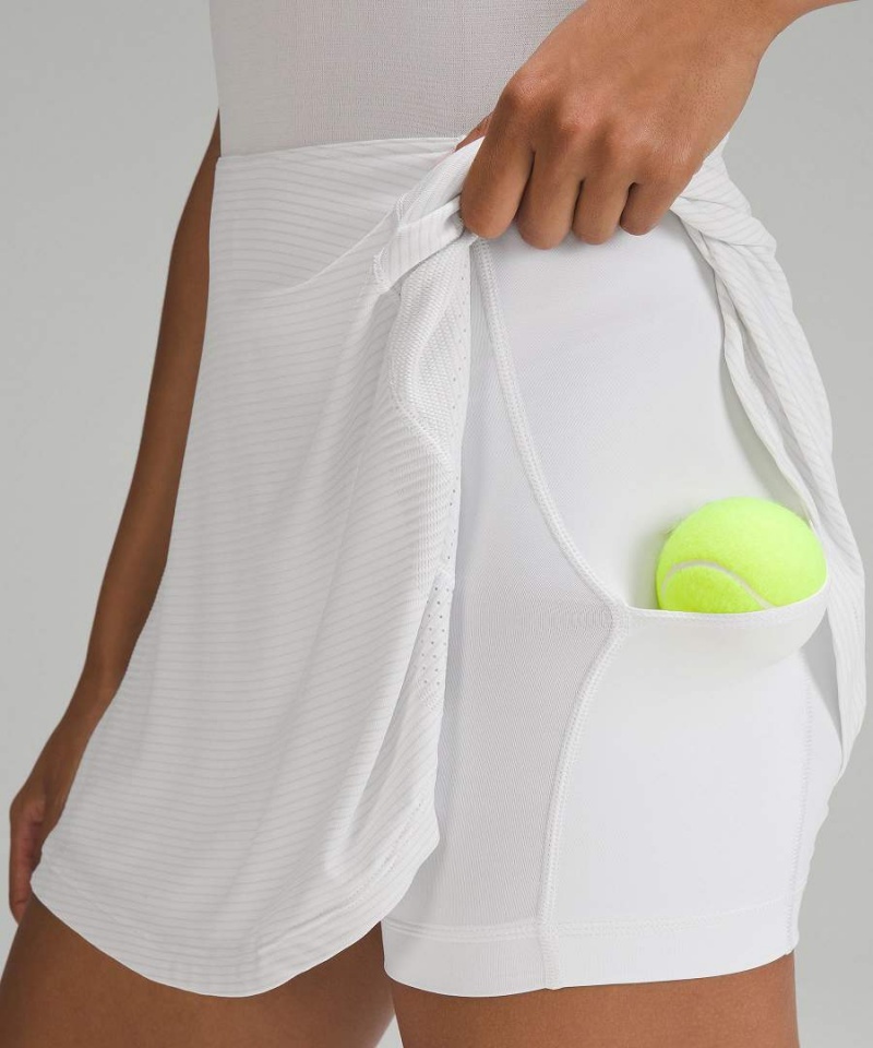 Lululemon Swiftly Tech Cross-Back Tennis Klänning Dam Vita Vita Sverige | WZKLYF057