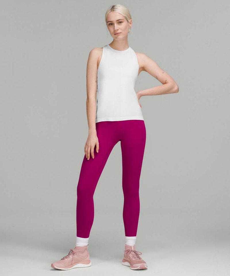 Lululemon Swiftly Tech High-Neck 2.0 Race Length Linne Dam Vita Vita Sverige | HANQKE947