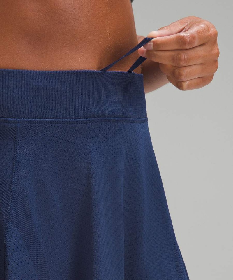 Lululemon Swiftly Tech High-Rise Tennis Kjolar Dam Marinblå Sverige | IATRHQ371