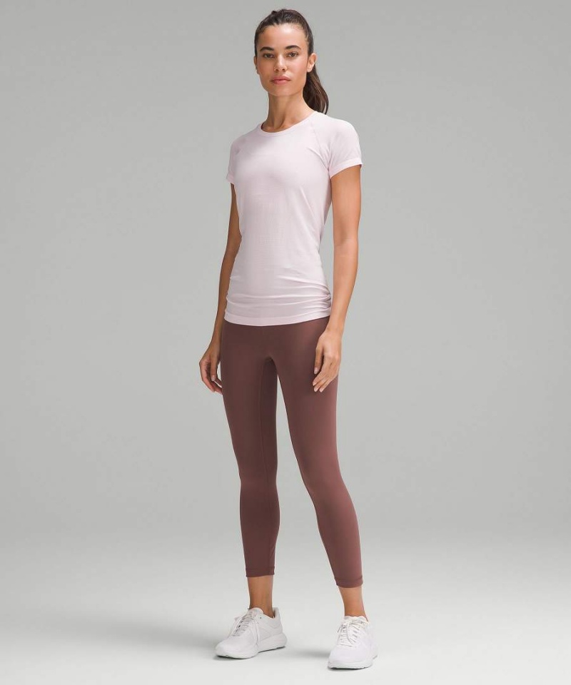 Lululemon Swiftly Tech Korta-Sleeve 2.0 T-shirt Dam Rosa Rosa Sverige | IHYNUE172