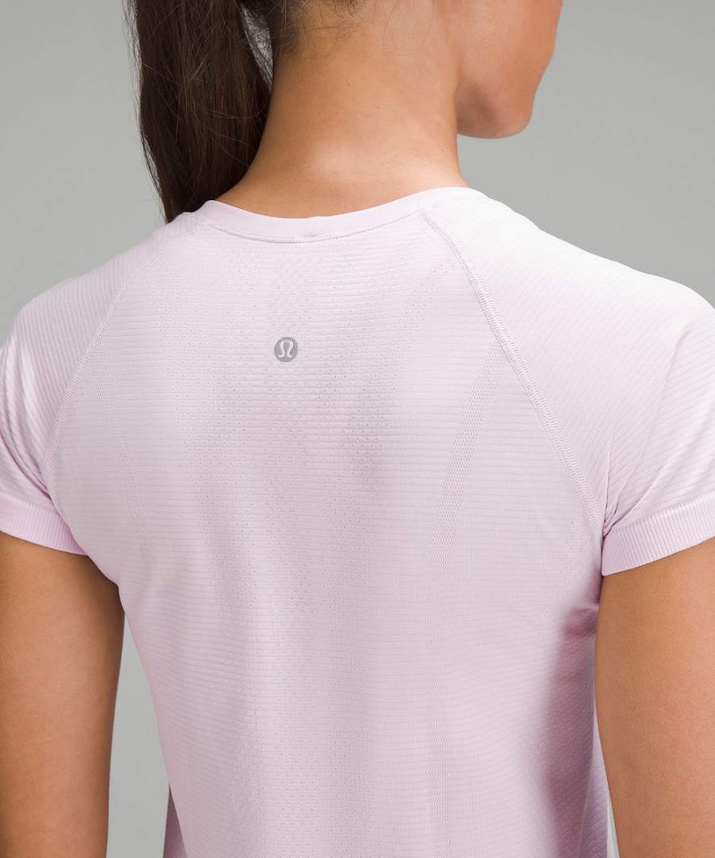 Lululemon Swiftly Tech Korta-Sleeve 2.0 T-shirt Dam Rosa Rosa Sverige | IHYNUE172