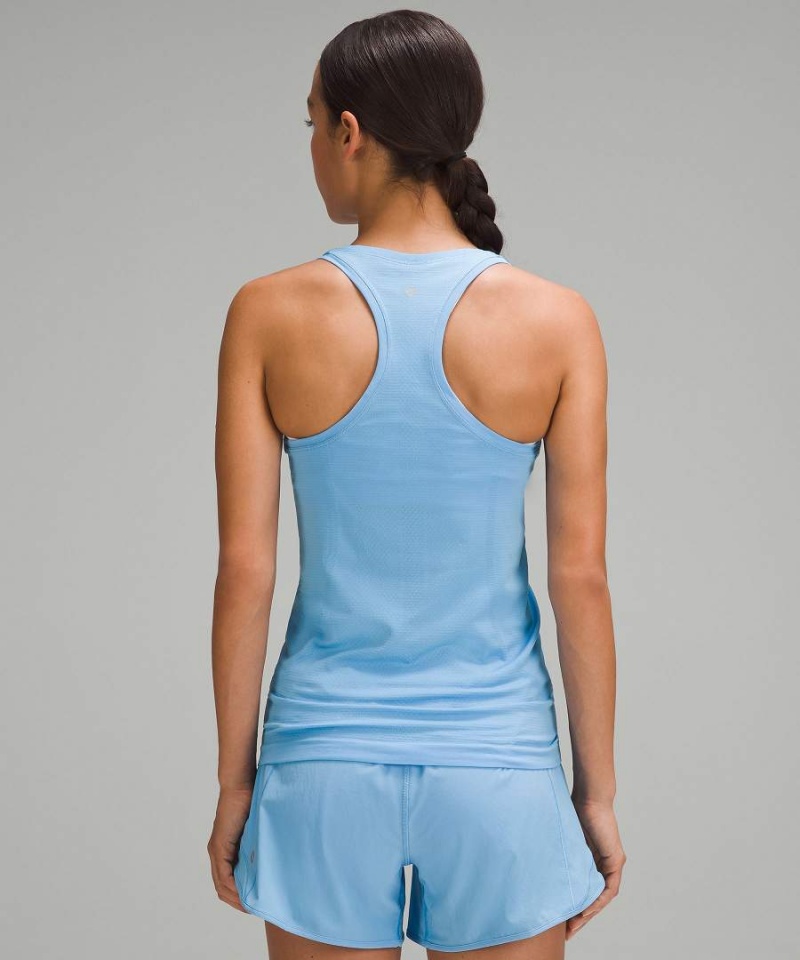 Lululemon Swiftly Tech Racerback 2.0 Linne Dam Blå Blå Sverige | MIPZCD590