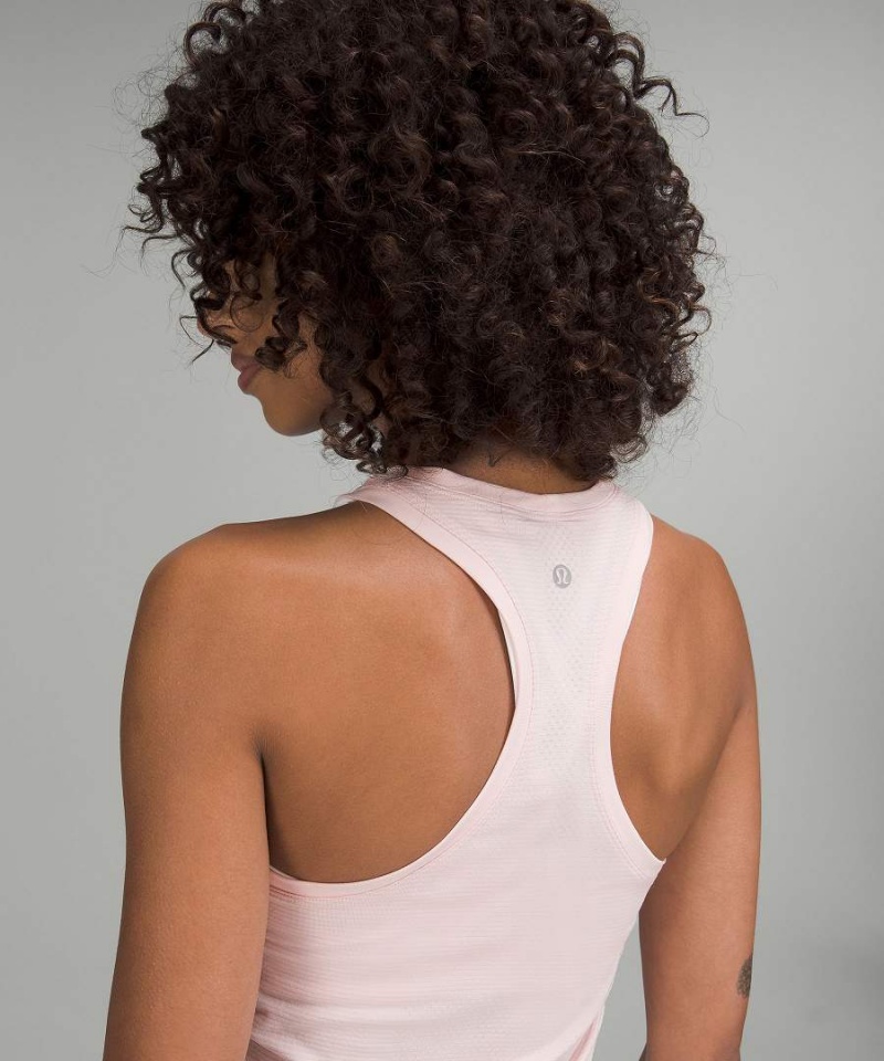 Lululemon Swiftly Tech Racerback 2.0 Race Length Linne Dam Ljusröda Sverige | HBSFMR762