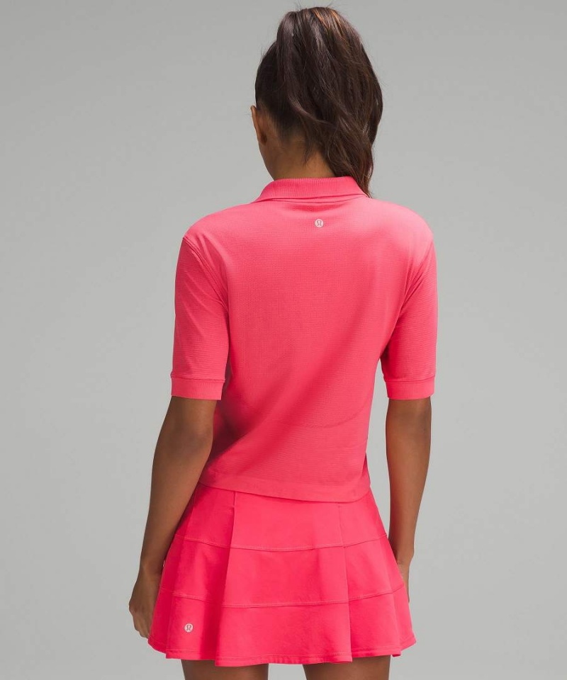 Lululemon Swiftly Tech Relaxed-Fit Piketröja Dam Röda Sverige | XOMDJA039