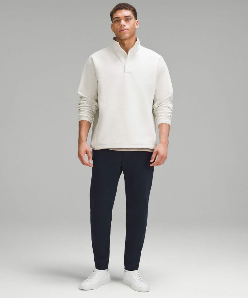 Lululemon Textured Spacer Klassiska-Tapered Joggingbyxor Herr Marinblå Sverige | QUSMYO635