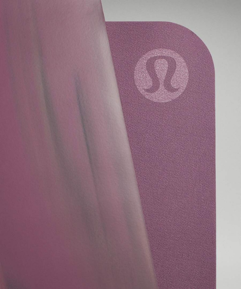 Lululemon The (Big) Mat Made With FSC™ Certified Rubber Marble Yogamattor Dam Lila Grå Korall Lila Sverige | CVGATL245