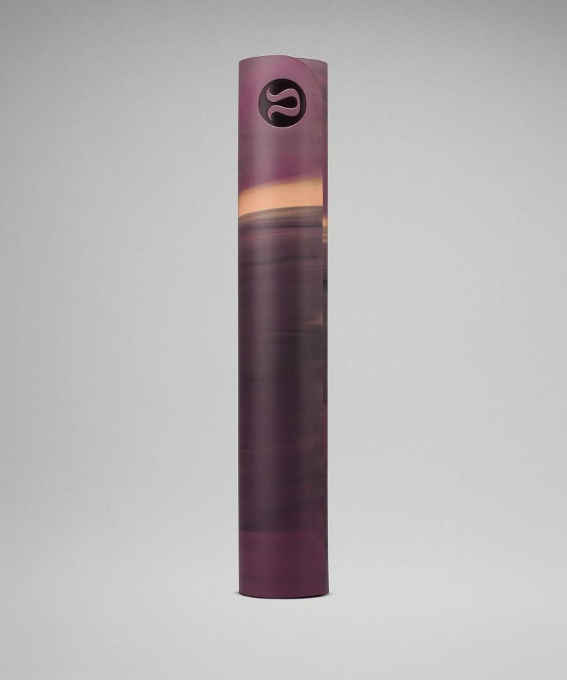 Lululemon The (Big) Mat Made With FSC™ Certified Rubber Marble Yogamattor Dam Lila Grå Korall Lila Sverige | CVGATL245