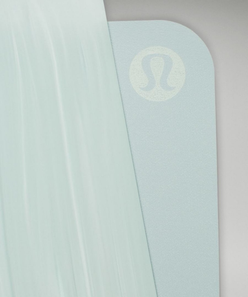 Lululemon The (Big) Mat Made With FSC™ Certified Rubber Marble Yogamattor Dam Silver Blå Turkos Blå Silver Blå Sverige | EFASMB804