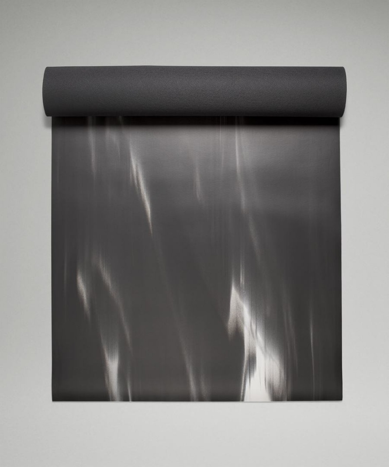 Lululemon The (Big) Mat Made With FSC™ Certified Rubber Marble Yogamattor Dam Svarta Vita Svarta Sverige | XLRFOQ456