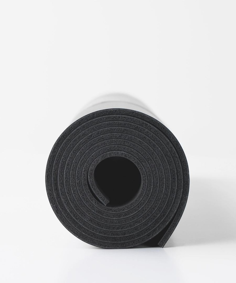 Lululemon The (Big) Mat Made With FSC™ Certified Rubber Marble Yogamattor Dam Svarta Sverige | AESVMF354