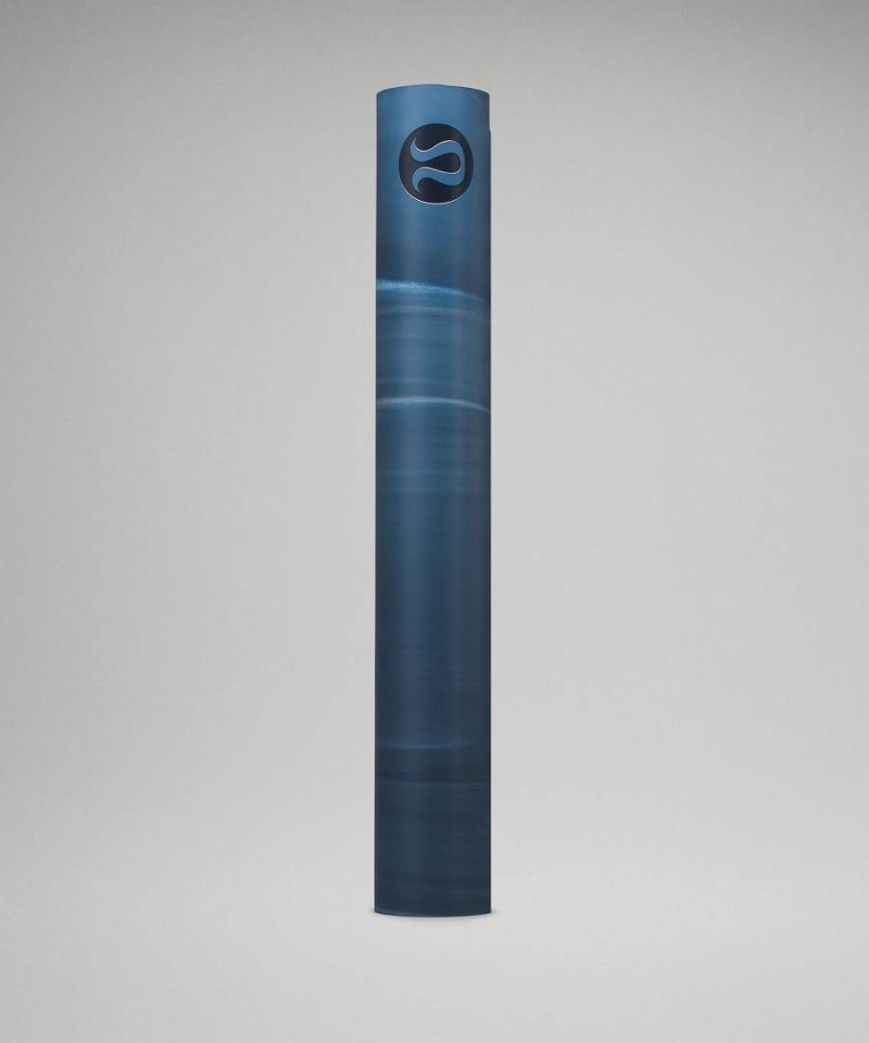 Lululemon The Mat 3mm Made With FSC™ Certified Rubber Yogamattor Dam Blå Blå Vita Blå Sverige | PGLWIU637